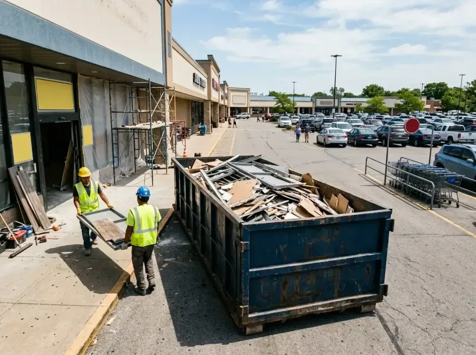 retail-store-renovation-debris-003 — frequently asked questions, Roll-off Dumpster Rentals in Berkeley Lake, GA